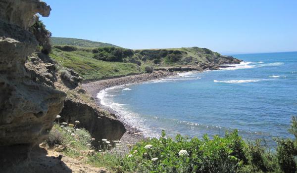 One of the many beaches south of Castelsardo.
